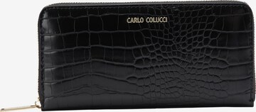 Carlo Colucci Wallet in Black: front