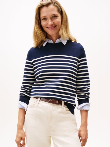 TOMMY HILFIGER Sweater in Blue: front