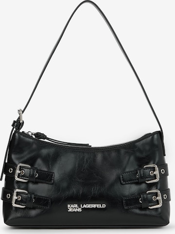 KARL LAGERFELD JEANS Olkalaukku värissä musta: etupuoli
