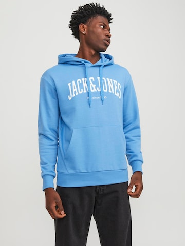 JACK & JONESSweater majica 'Josh' - plava boja: prednji dio