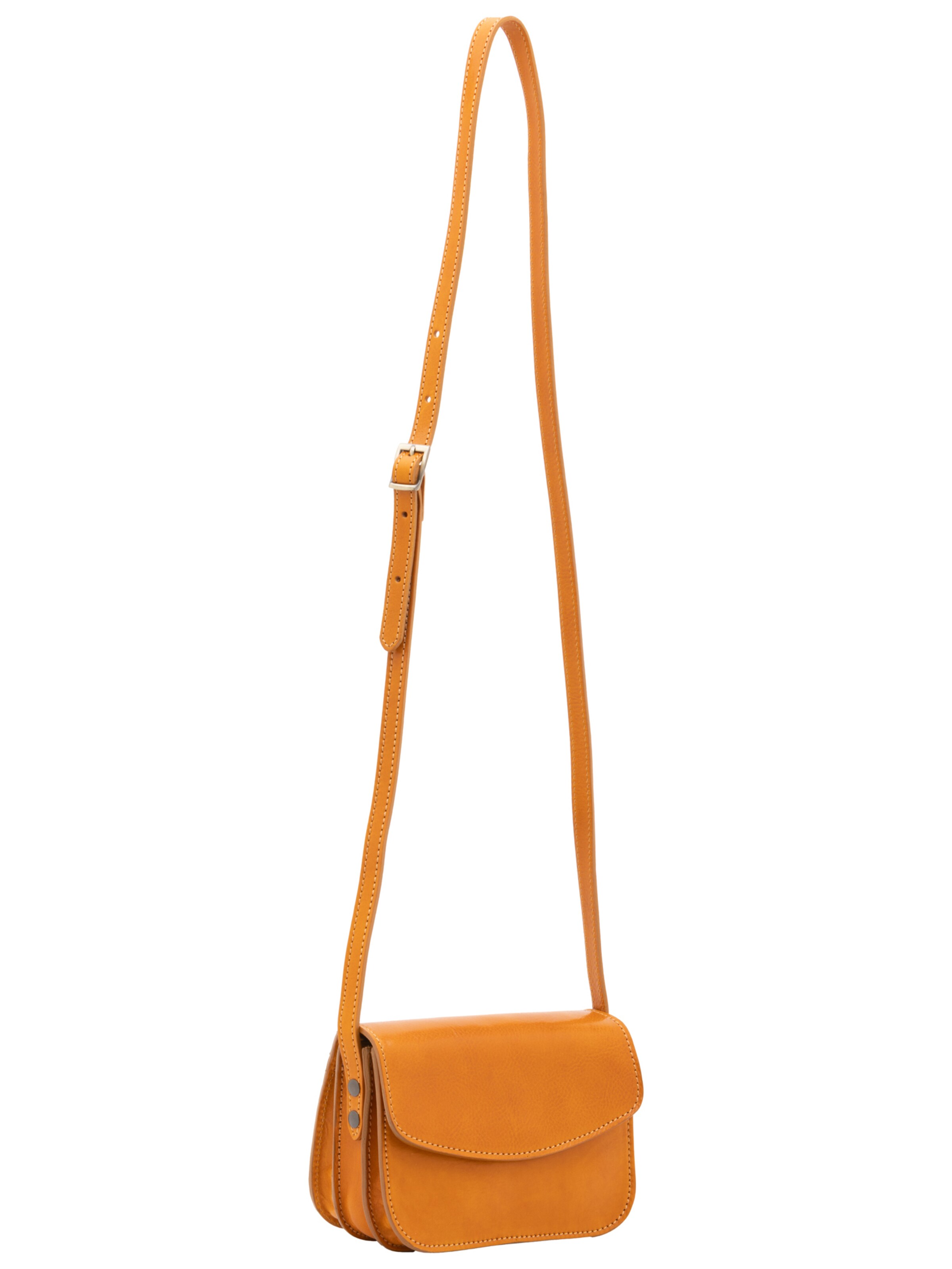 Viola Castellani Crossbody Bag in Yellow: front