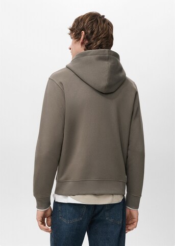 MANGO MAN Sweatshirt 'Bady' in Brown