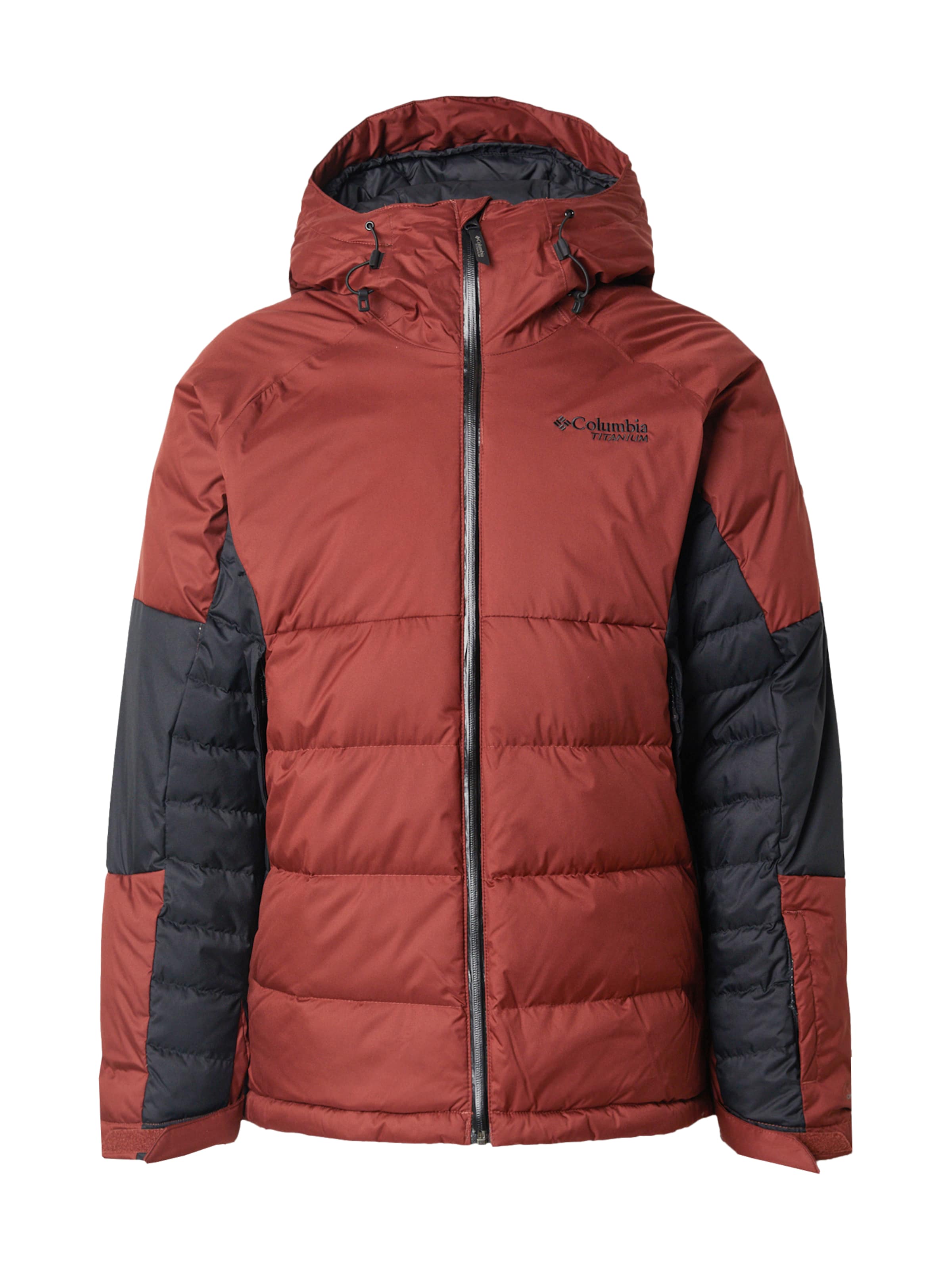 sarkans COLUMBIA Sporta jaka 'Roaring Fork II': no priekšpuses