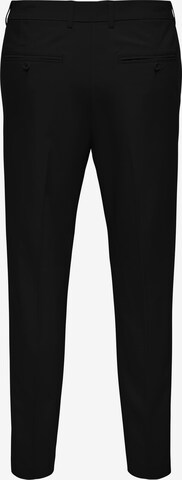 Regular Pantalon à plis 'Eve' Only & Sons en noir