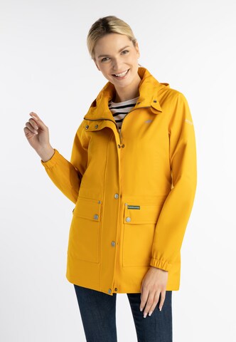 Schmuddelwedda Performance Jacket in Yellow: front