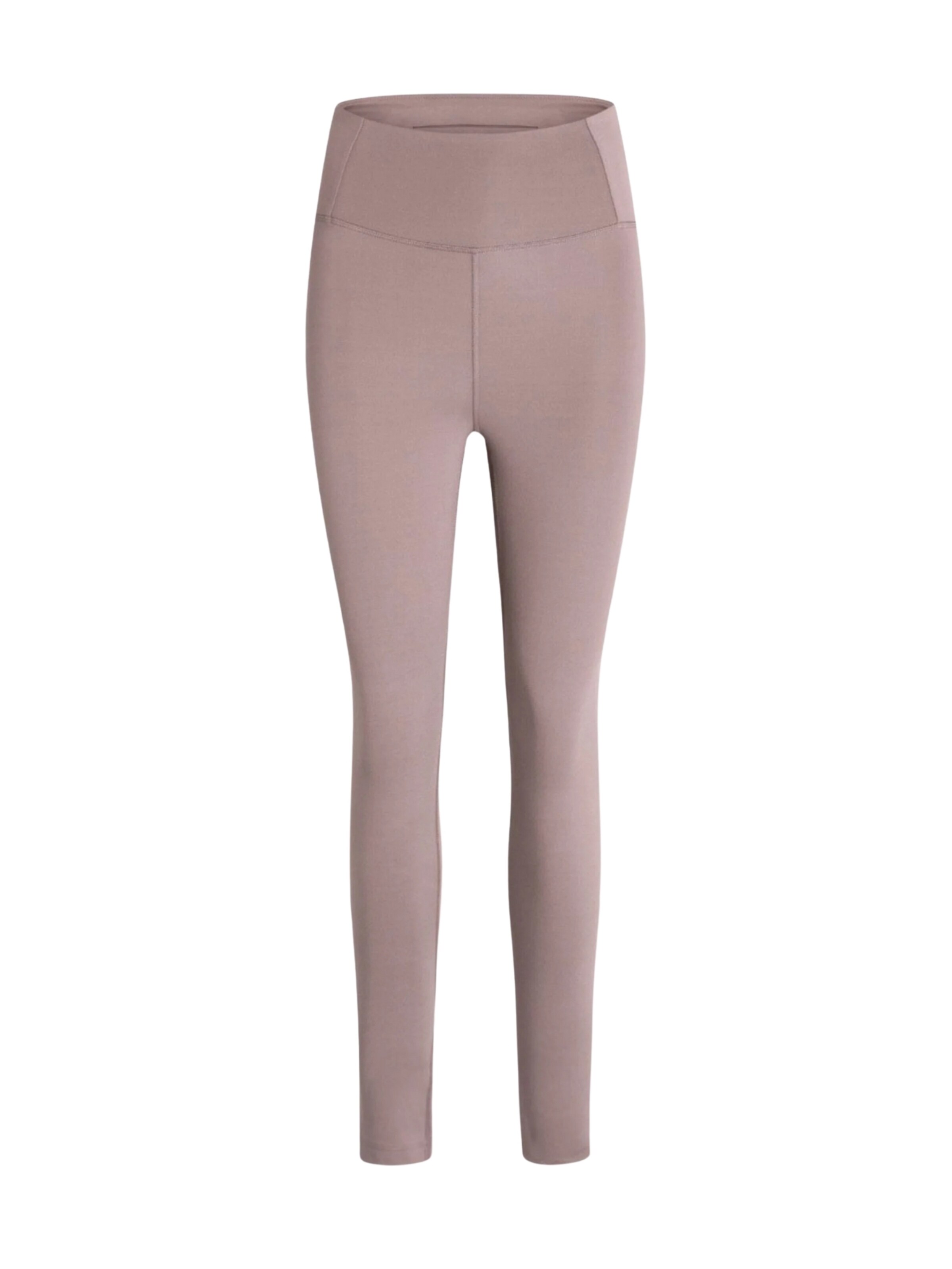 Girlfriend Collective Skinny Leggings i beige: forside