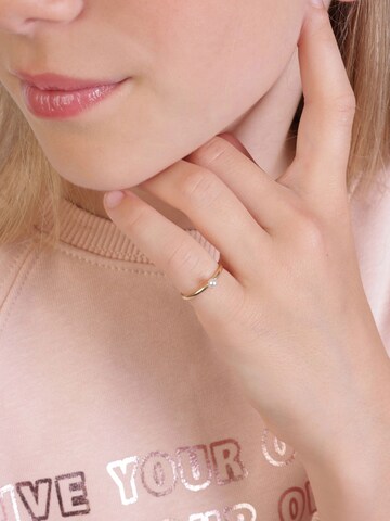Lucardi Ring in Gold