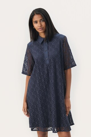 Robe-chemise 'PWNanina' Part Two en bleu : devant