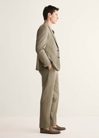 MANGO MAN Regular fit Suit Jacket 'Eden' in Green