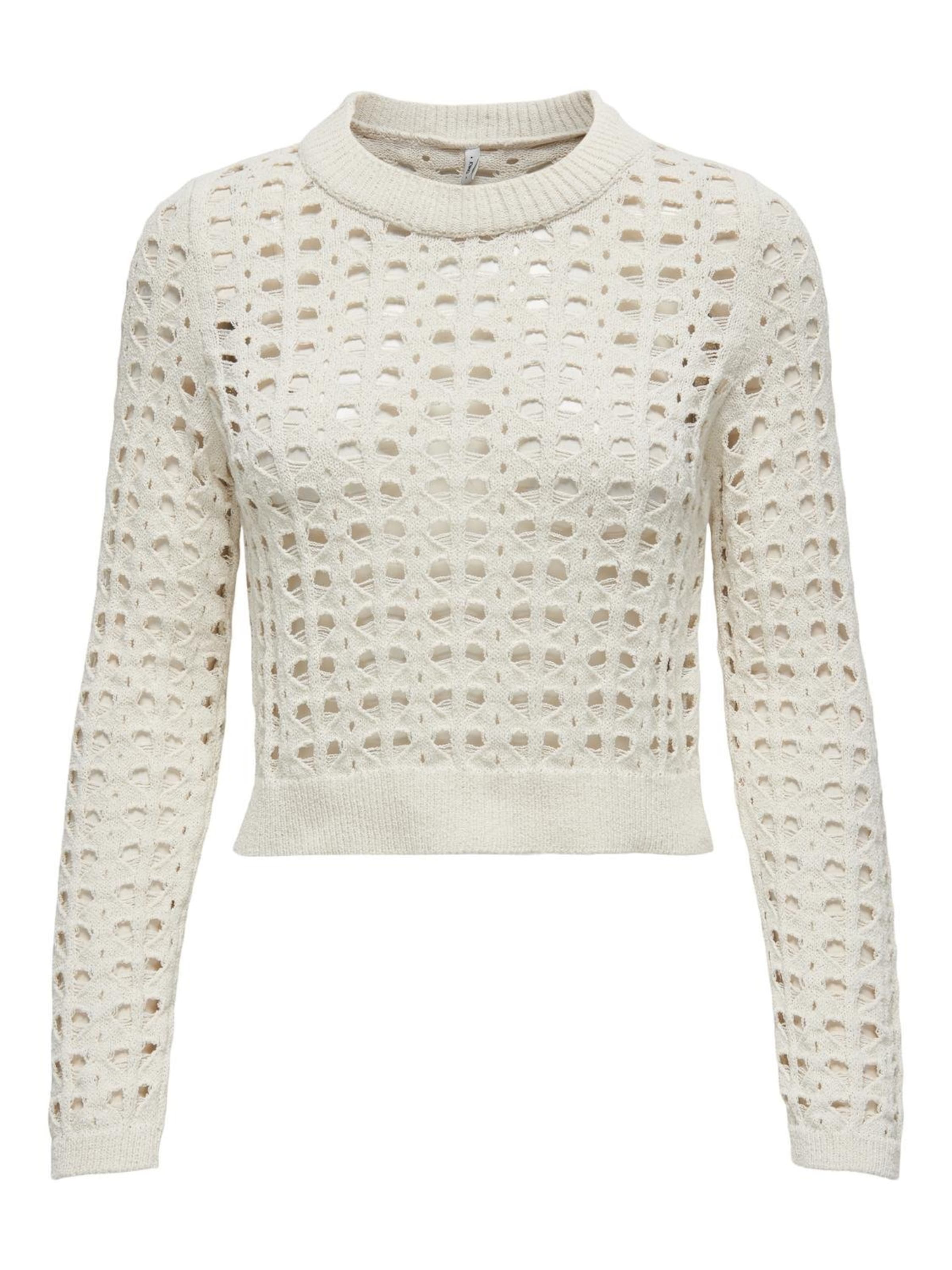 ONLY Pullover 'Kine' in Beige: Vorderseite