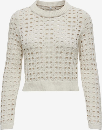 ONLY Sweater 'Kine' in Beige: front