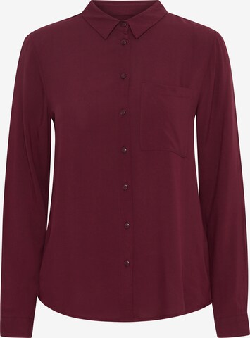 ICHI Blouse 'KATE' in Rood: voorkant