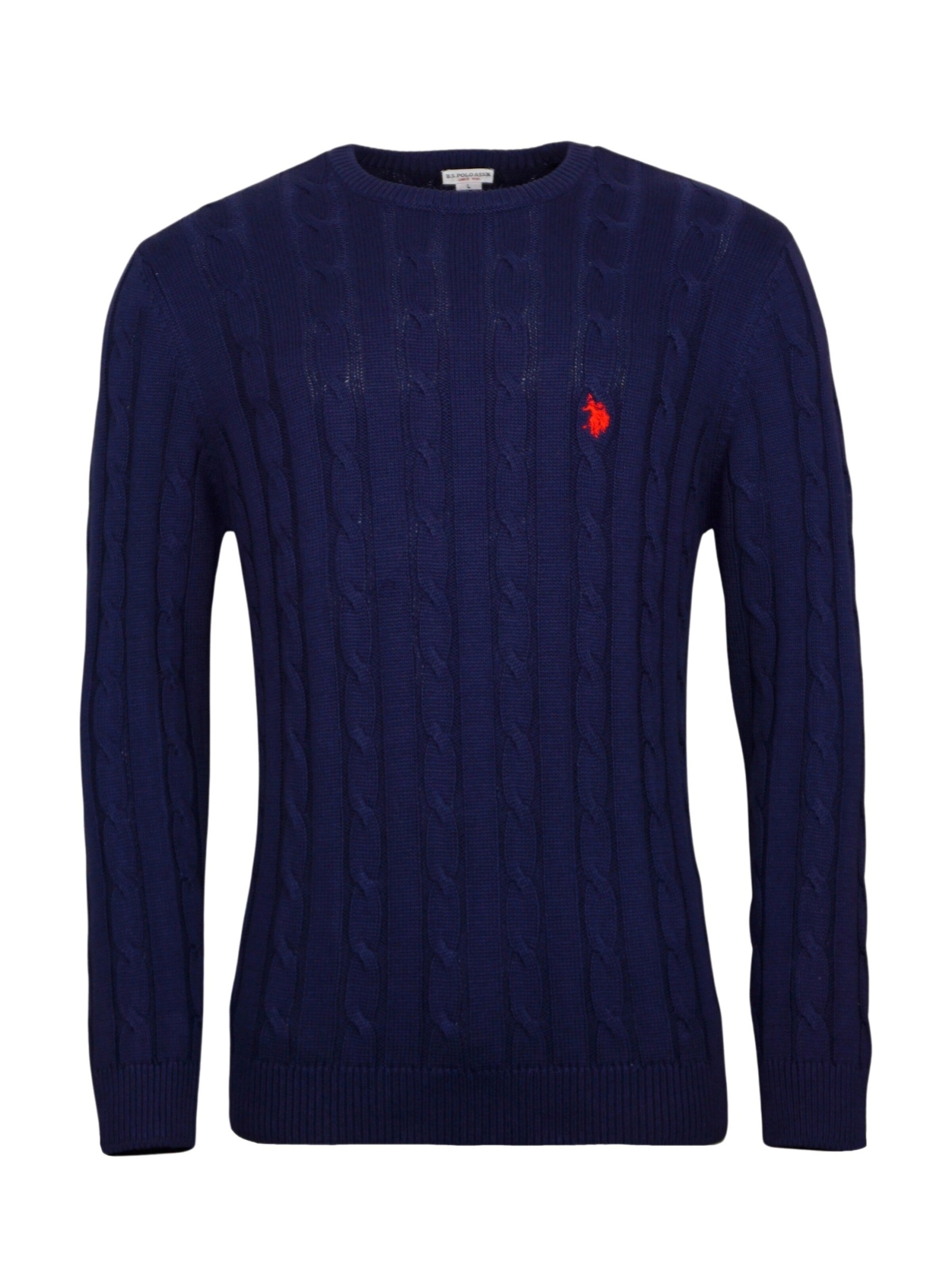 U.S. POLO ASSN. Trui in Blauw: voorkant