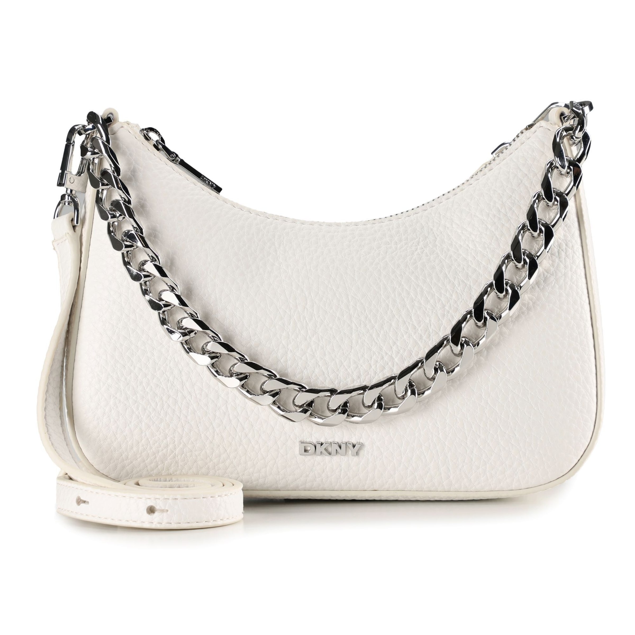 DKNY Shoulder Bag 'Jenna' in White: front