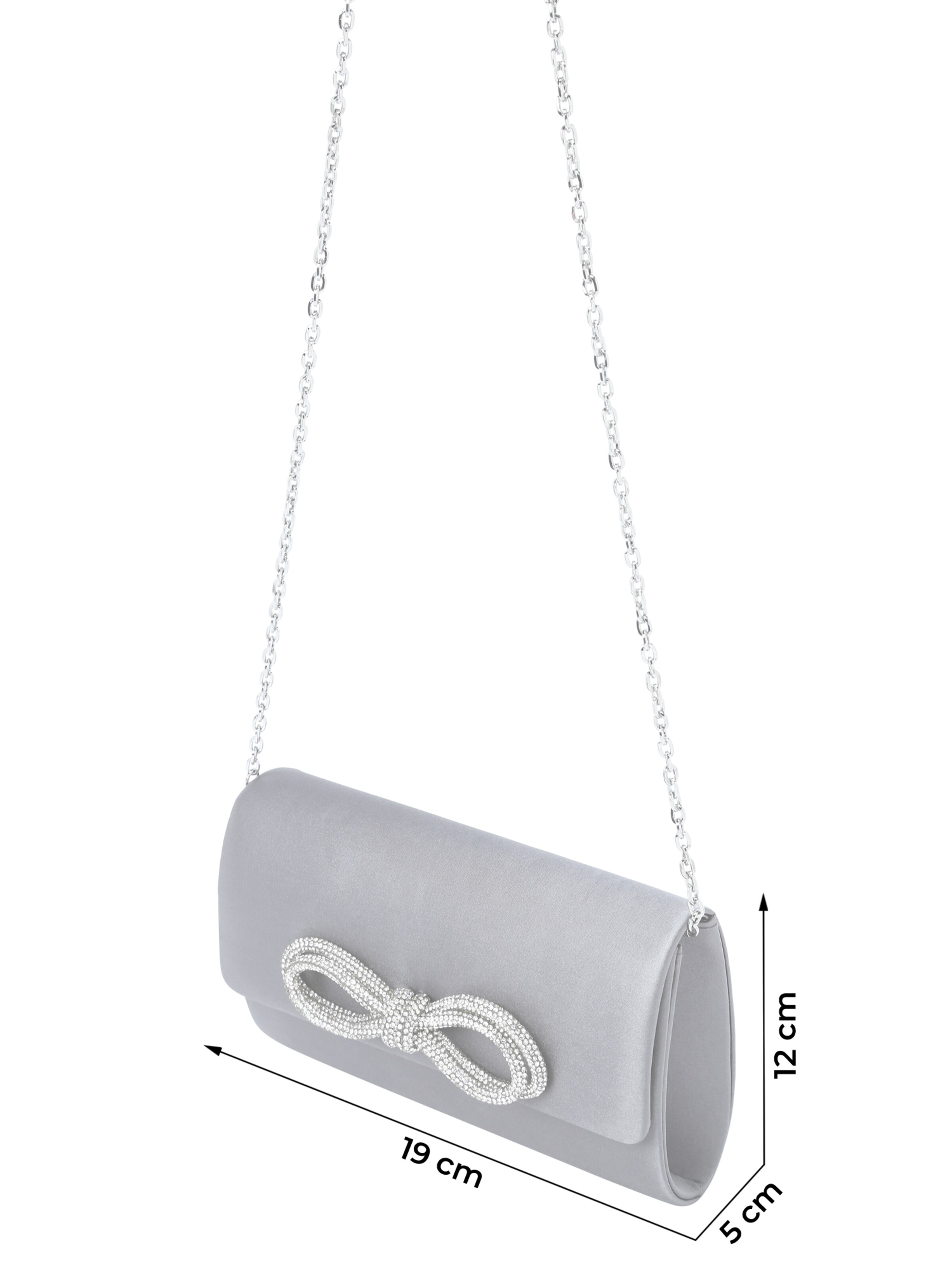 mascara Clutch in Grijs