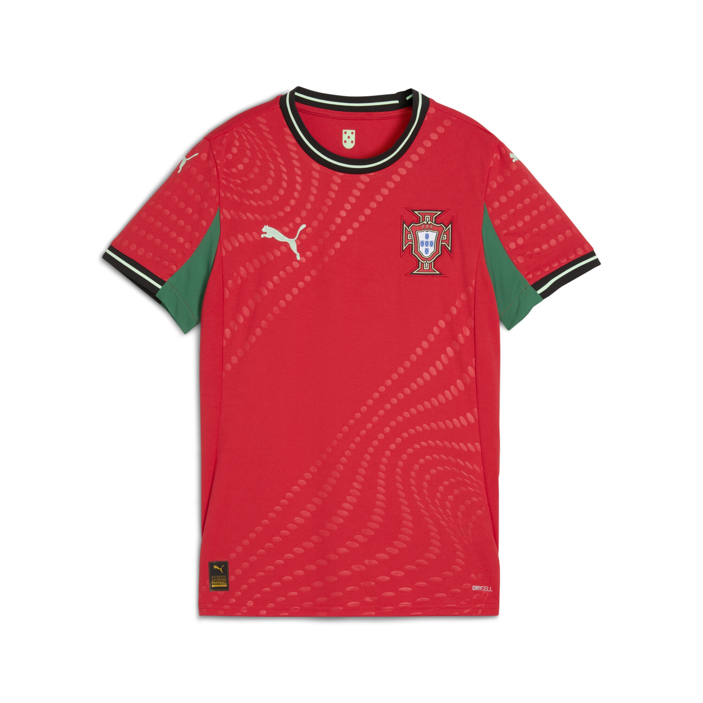 PUMA Trikot 'Portugal Team 2025' in Rot: Vorderseite