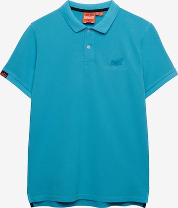 Superdry & Co Shirt 'Vintage Destroy' in Blauw: voorkant