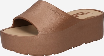 LEMON JELLY Mules 'Sunny' in Brown: front