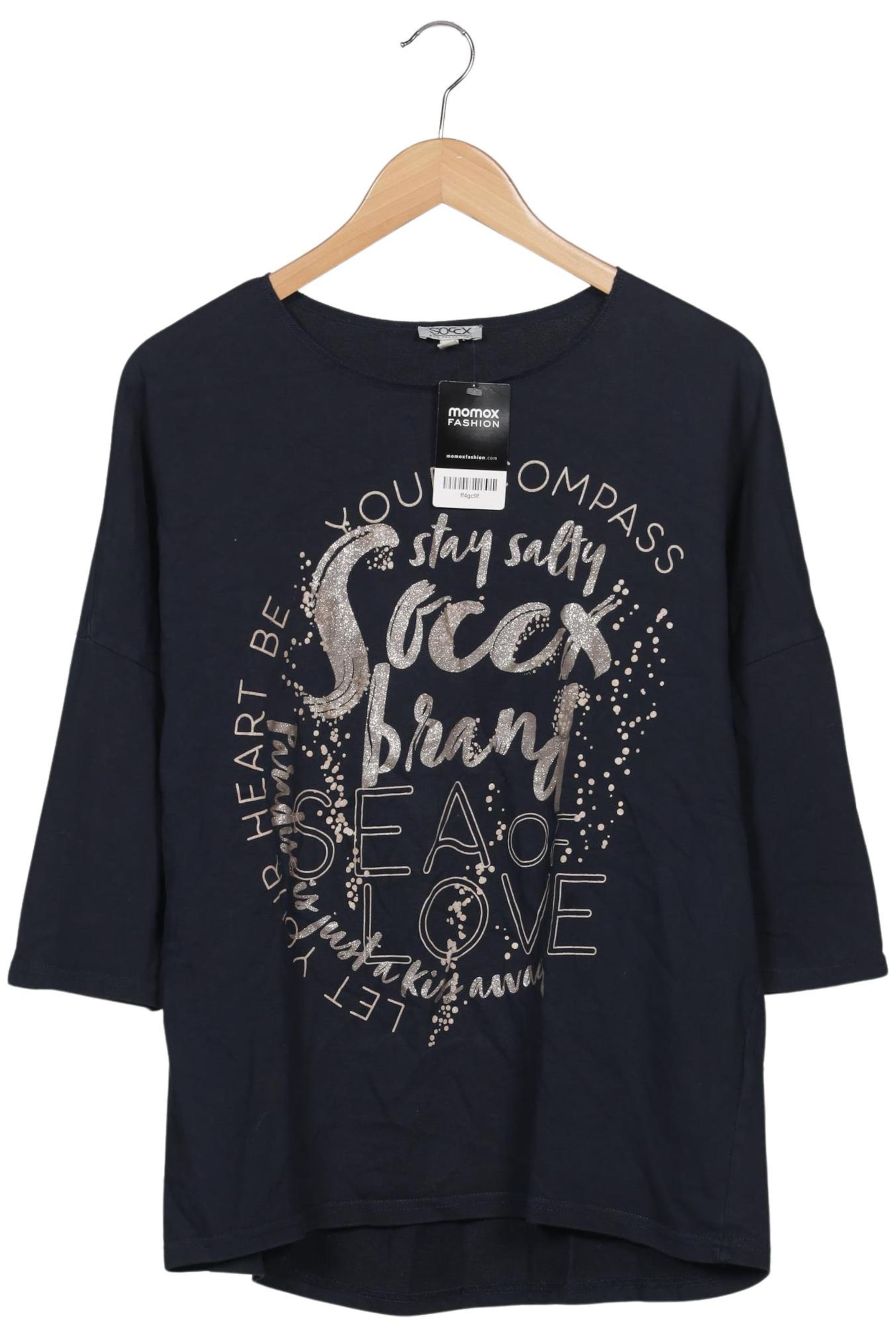 Soccx Sweater M in Blau: Vorderseite