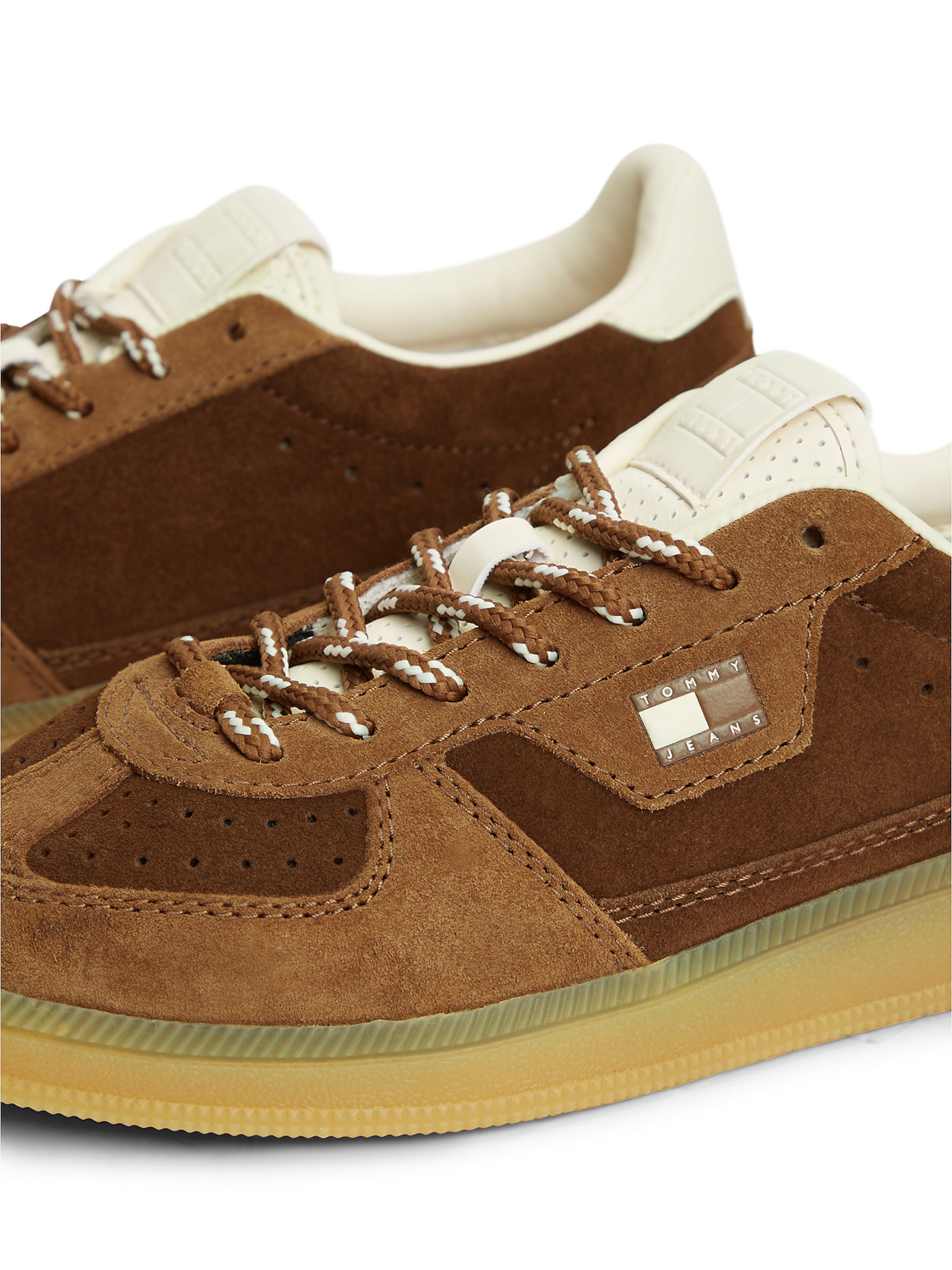Baskets basses 'The Greenwich' Tommy Jeans en marron