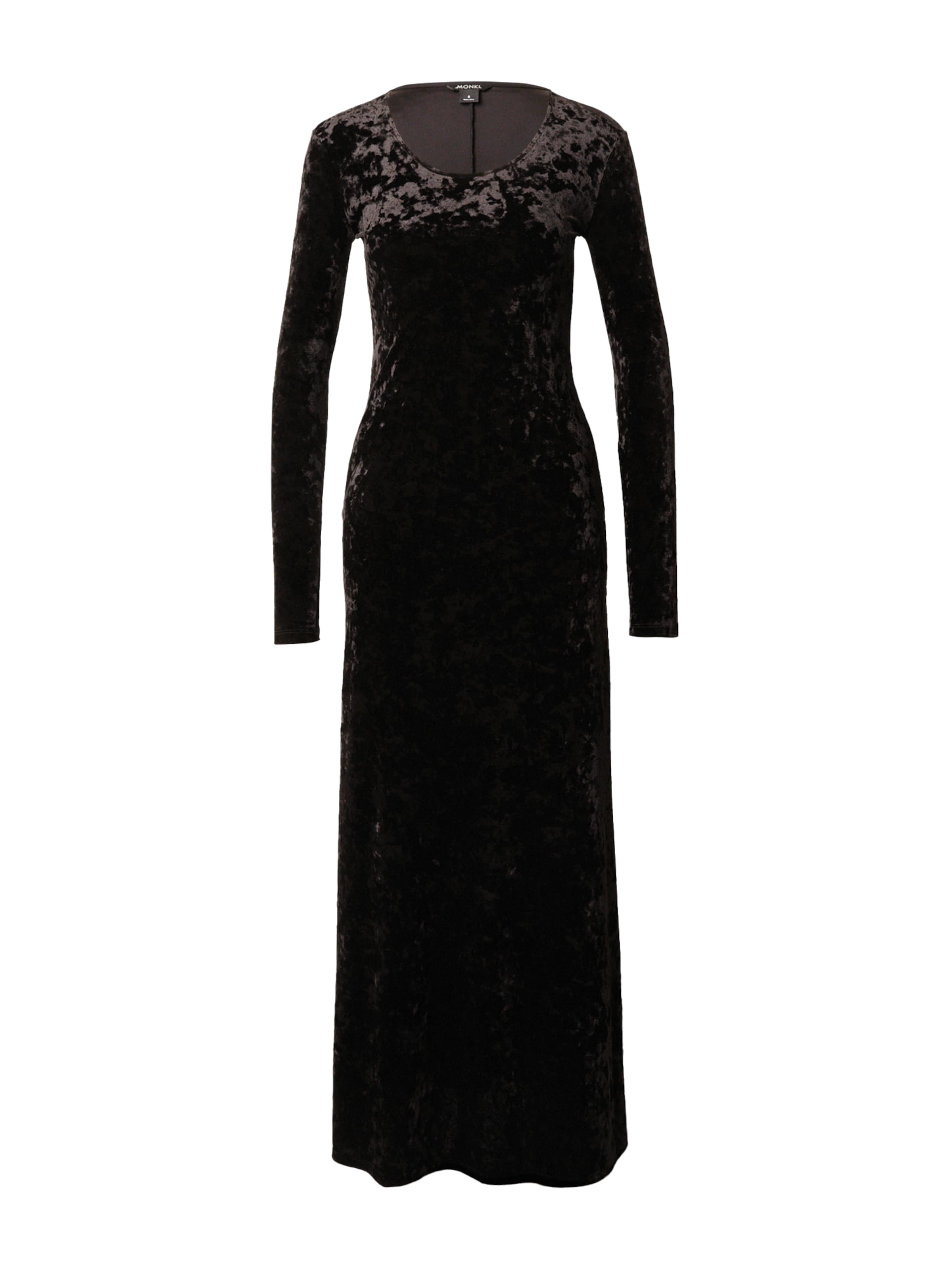 Monki Платье в Черный: спереди