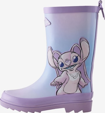 Next Rubber boot 'Lilo and Stitch' in Purple: front