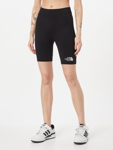 THE NORTH FACE Skinny Sportshorts in Schwarz: predná strana