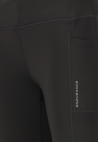 ENDURANCE Slimfit Tight 'Strong' in Schwarz