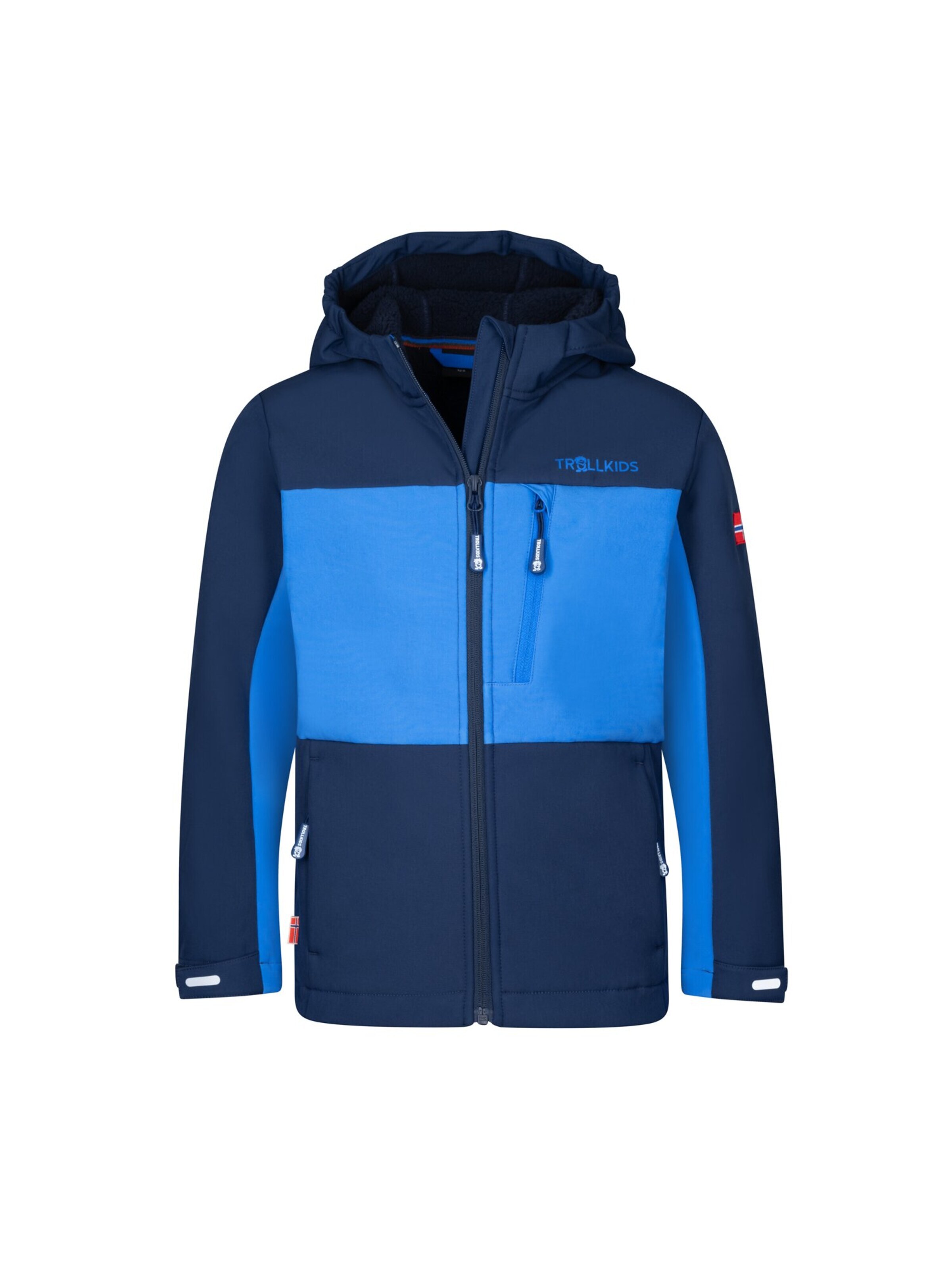 TROLLKIDS Outdoor jacket in Blue: front