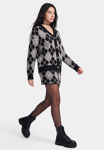 myMo ROCKS Knit Cardigan in Black