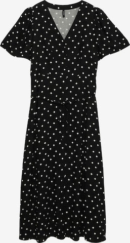 VERO MODA Blousejurk 'VMALBA' in Zwart: voorkant