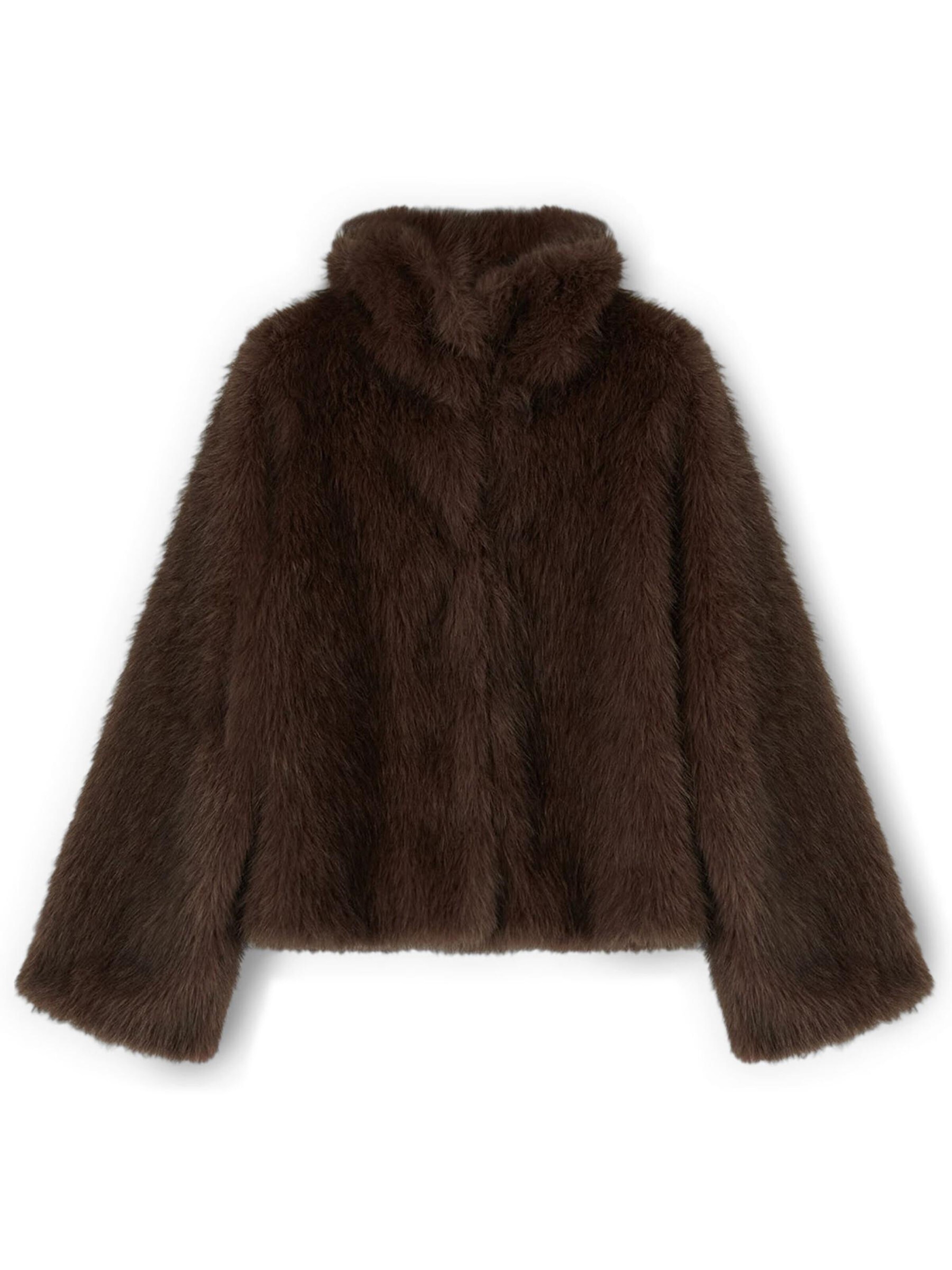 MOTIVI Winter Coat in Brown, Item view