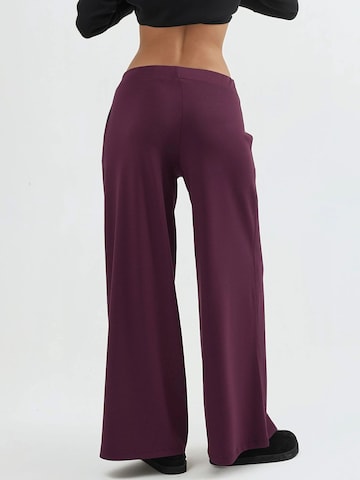 Wide Leg Pantalon Busem en rouge
