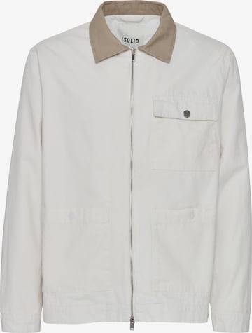 Giacca di mezza stagione 'Ib' di !Solid in bianco: frontale