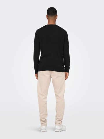 Pullover di Only & Sons in nero