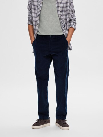 SELECTED HOMME Regular Broek 'Miles' in Blauw