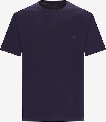 Distretto12 T-Shirt 'Londra' in Blau: Vorderseite