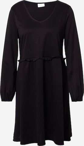 Robe 'TINNY' VILA en noir : devant