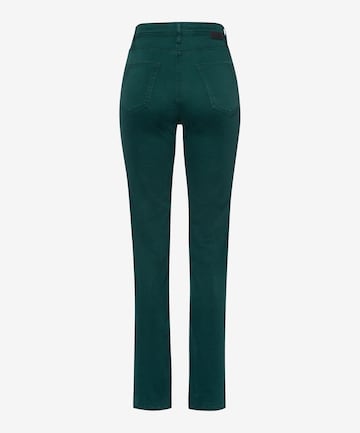 Coupe slim Pantalon 'Mary' BRAX en vert