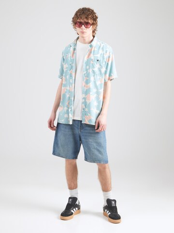 Coupe regular Chemise 'SAFE PARADISE' QUIKSILVER en bleu