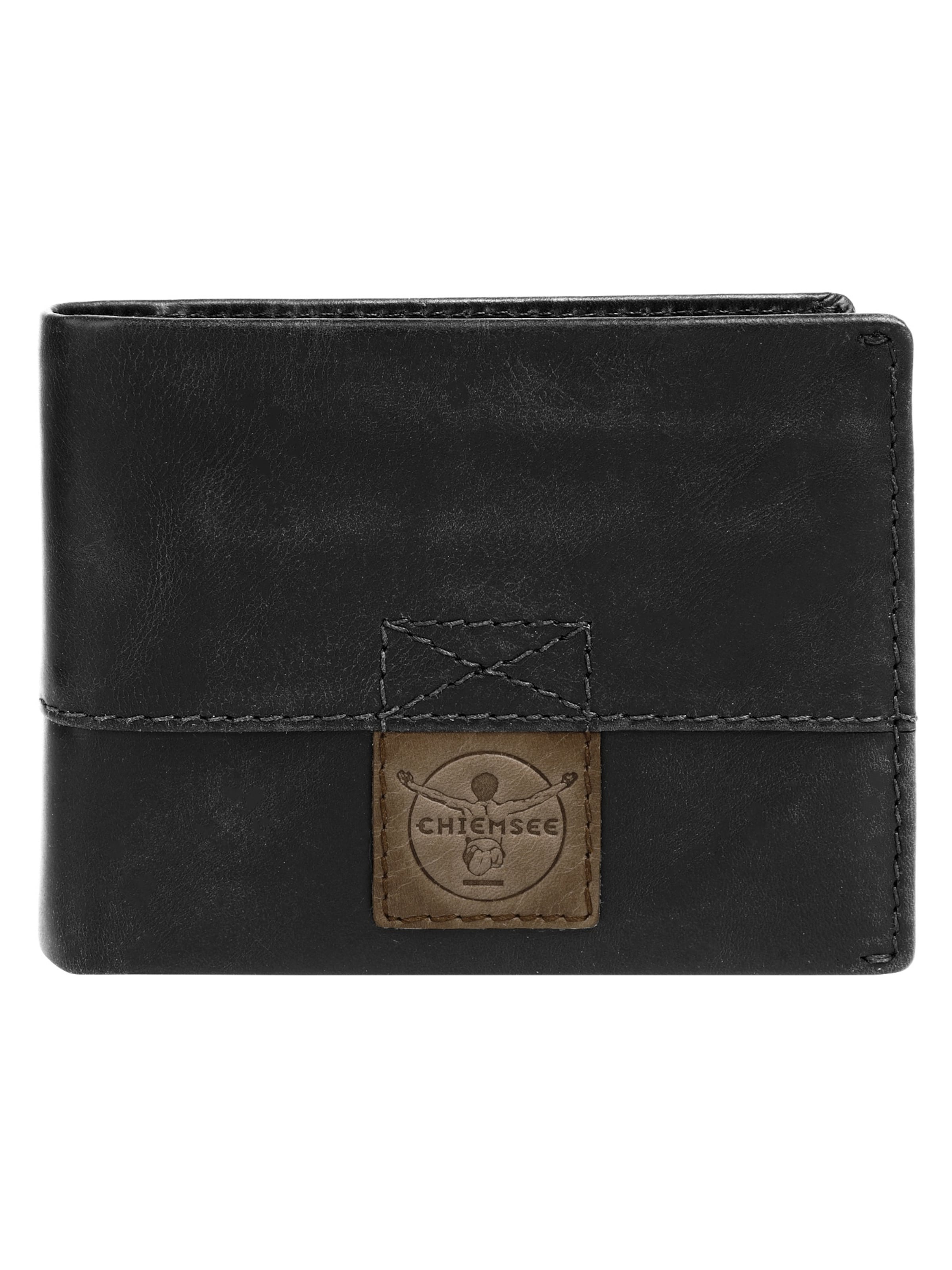 CHIEMSEE Wallet in Black: front