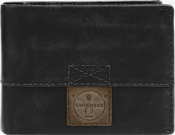 CHIEMSEE Wallet in Black: front