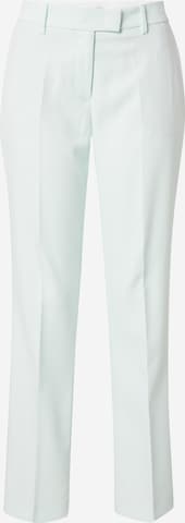ESPRIT - regular Pantalón de pinzas en verde: frente
