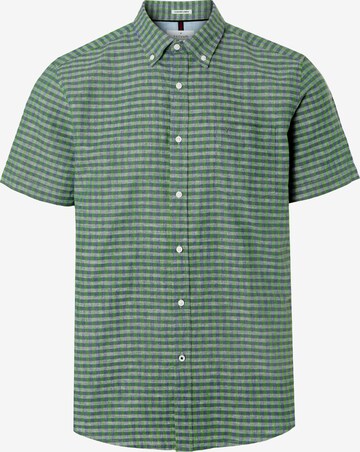 TATUUM - Ajuste regular Camisa en verde: frente