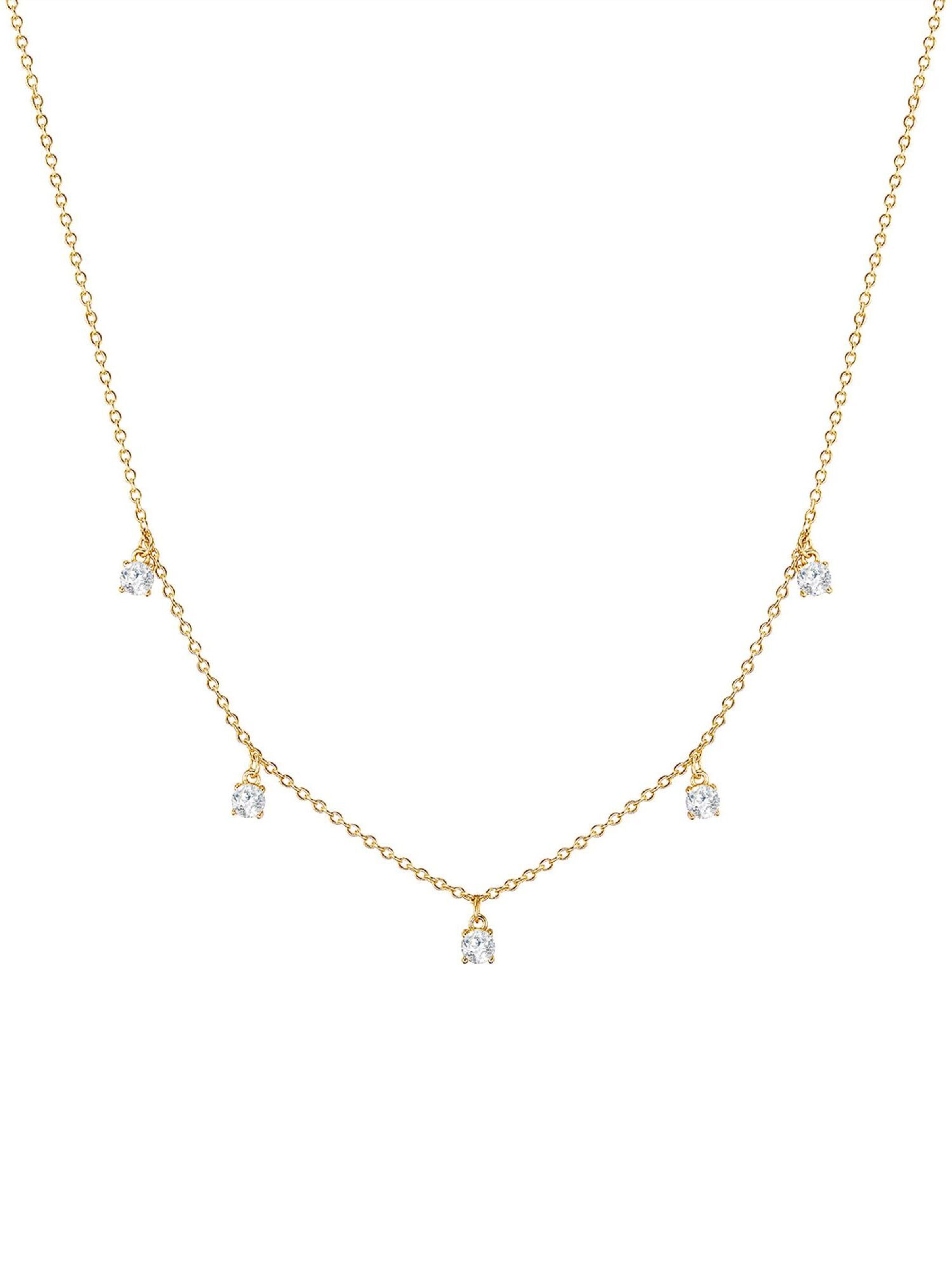 Glanzstücke München Ketting in Goud: voorkant