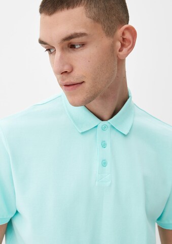 QS Poloshirt in Blau