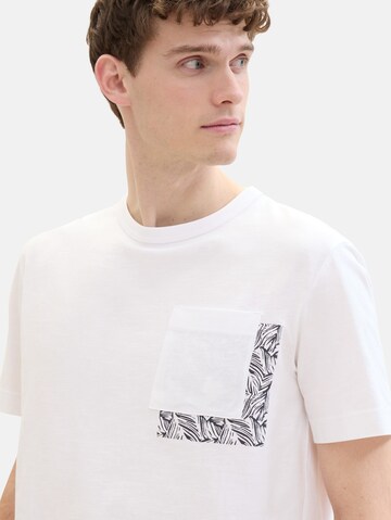 T-Shirt TOM TAILOR en blanc