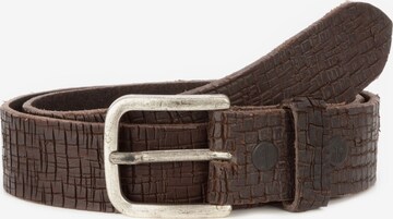 Ceinture 'Cologne' BA98 en marron : devant