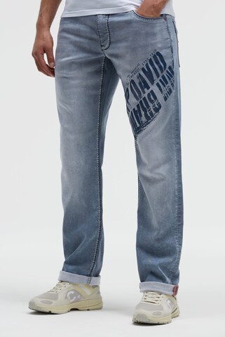 CAMP DAVID Regular Jeans CO:NO Comfort Fit in Blau: Vorderseite