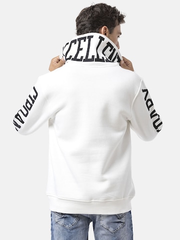 Sweat-shirt CIPO & BAXX en blanc